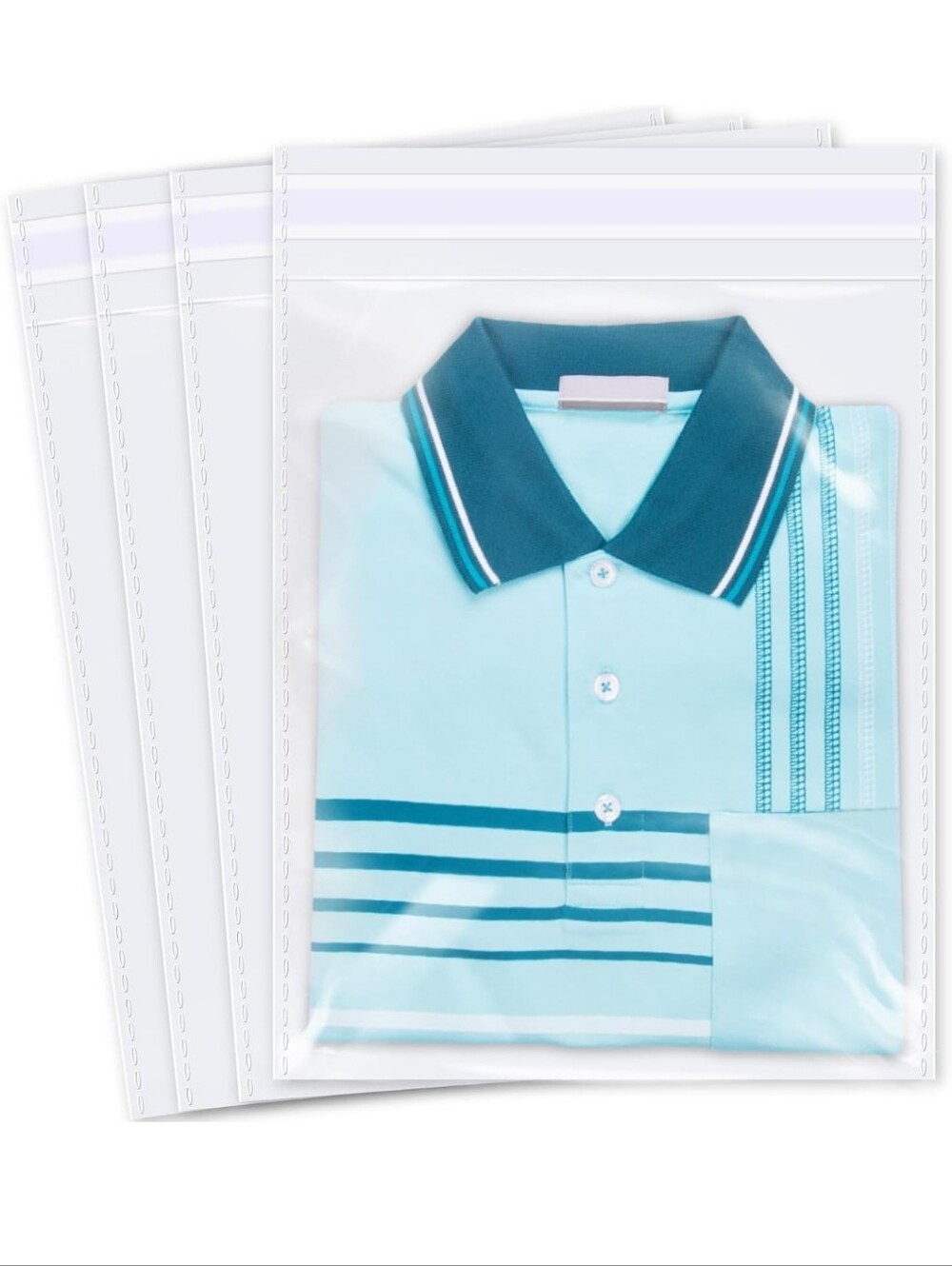 50ct. 11x14 CLEAR POLY BAGS